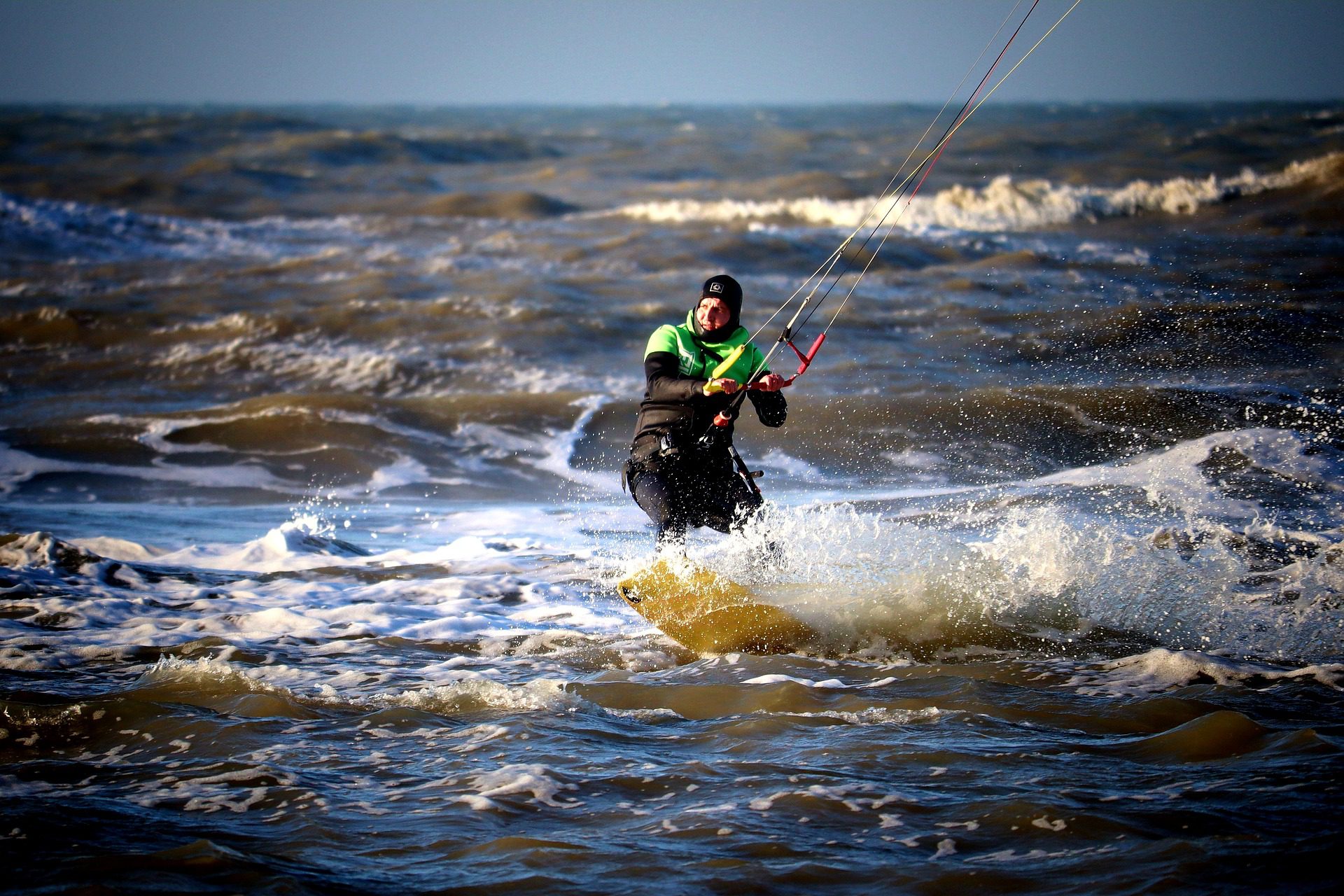kite boarding